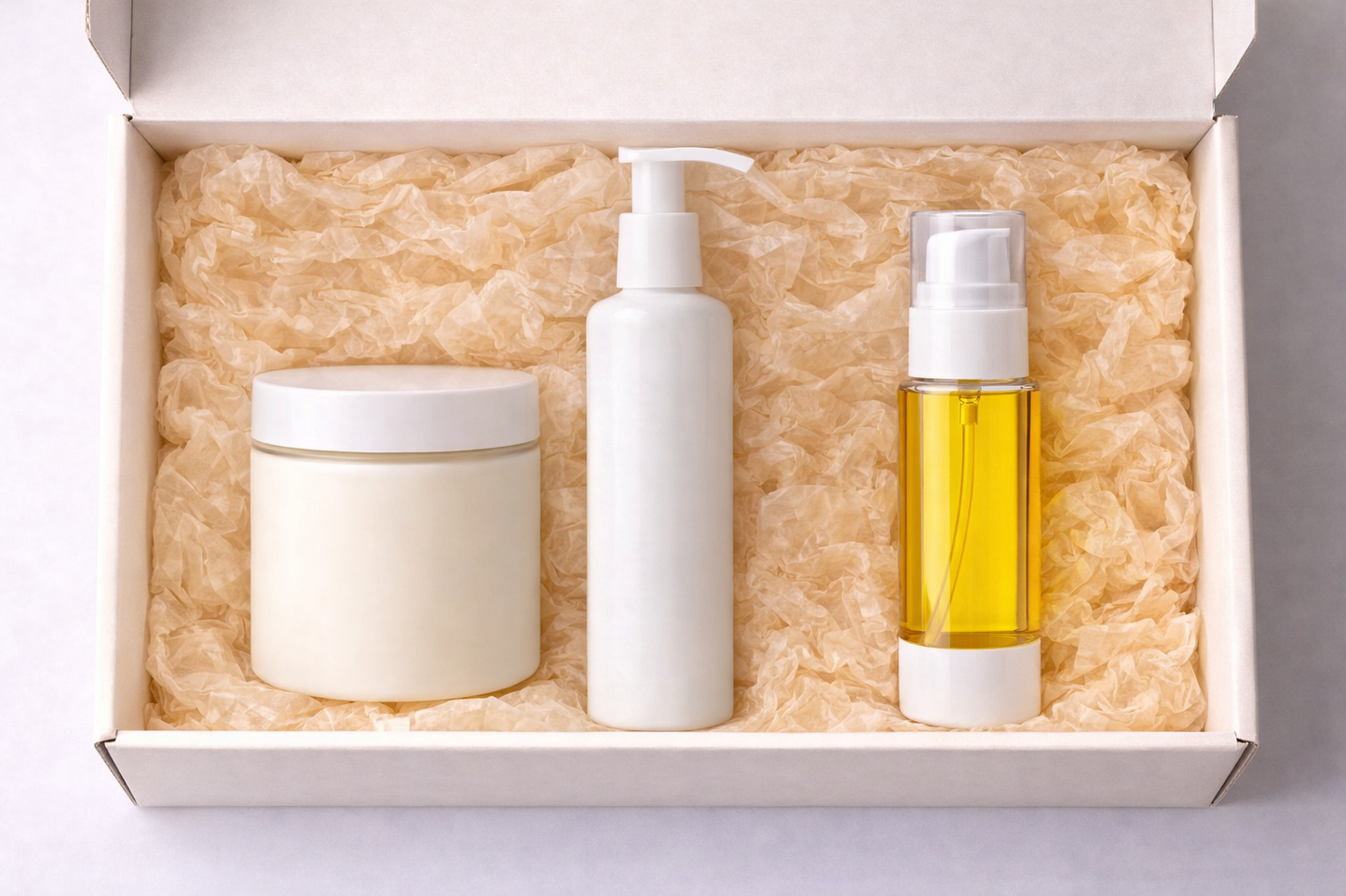 Box Pousse complète: Shampoing, Masque et Huile