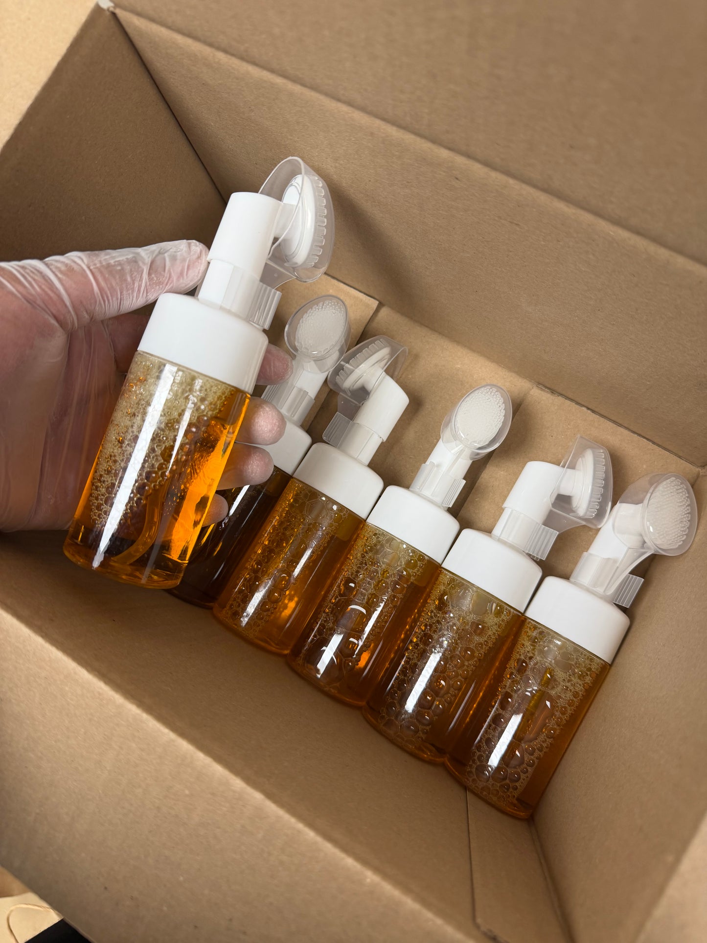 Box 6 Mousses nettoyantes curcuma
