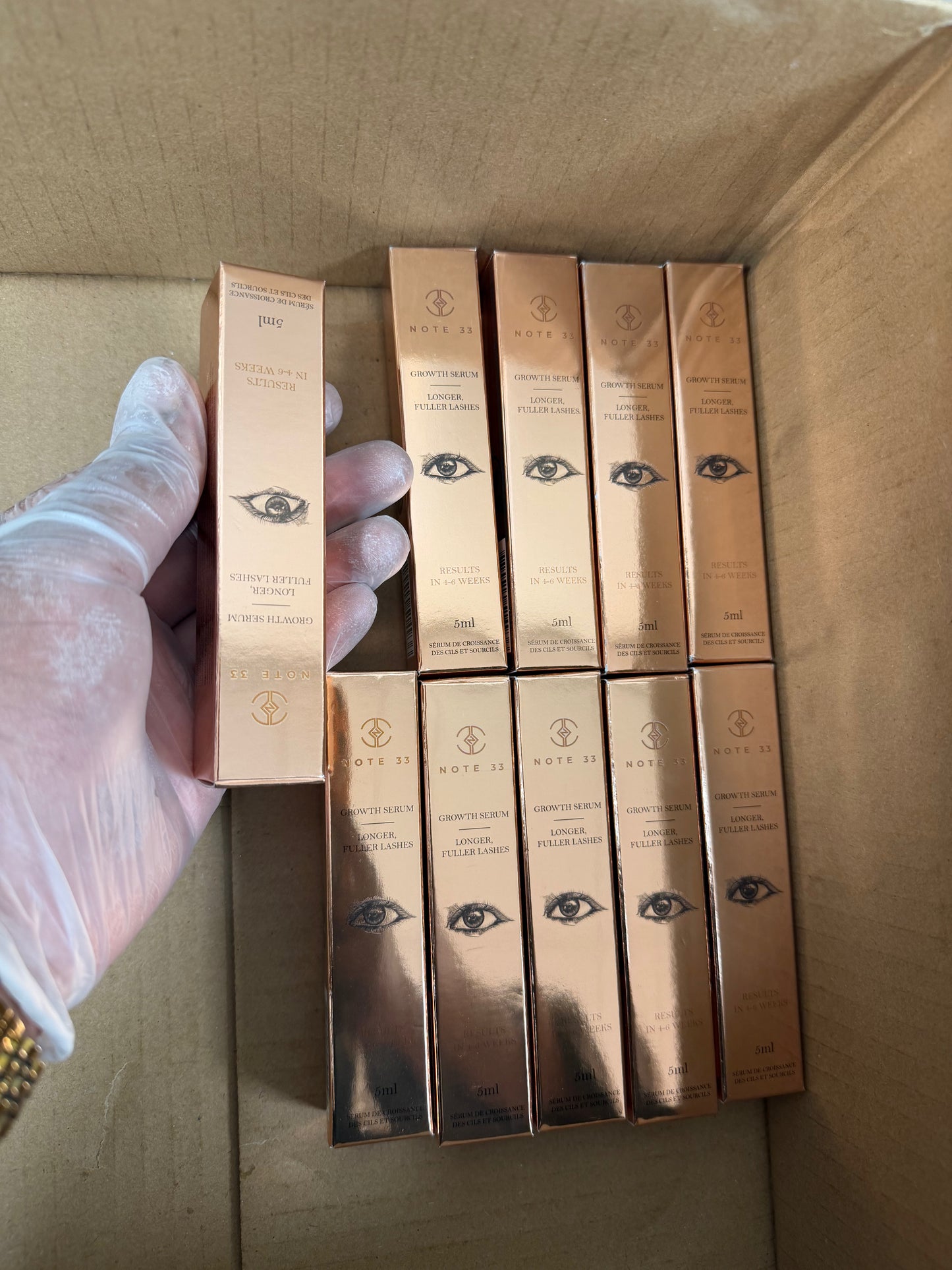 BOX 50€- 10 sérum cils